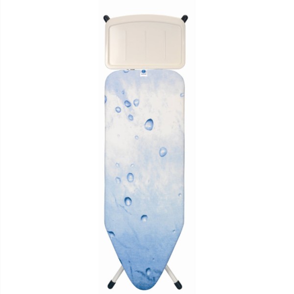 Brabantia C-type ironing board, 49x18 inches, 7 height options, steam mount, non-slip feet, child lock (B003BIFP6M)