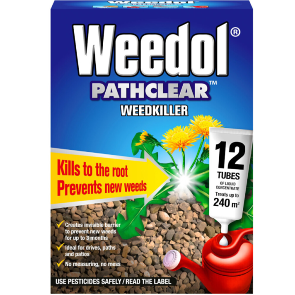 Weedol Pathclear Weedkiller 12x 18ml Tabung