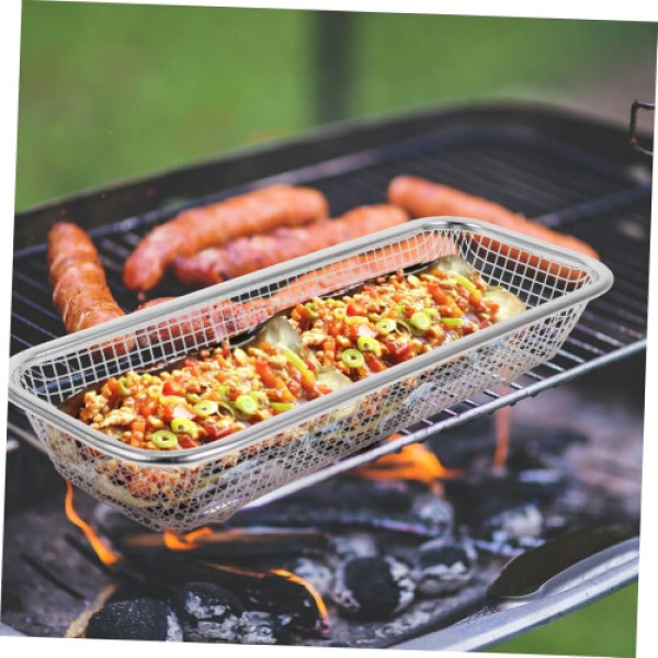 ステンレス製食器ラック（上段用）、箸ホルダー、野菜バーベキューバスケット、オーブンラック