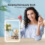 (8L) Cermin LED Kulkas Mini Kotak Es Portabel 4/8/10L UK