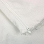 Pelindung Bantal Evolon Ekologis | Sarung dengan Ritsleting | Sarung Tidur Aman dengan Ritsleting, Paket 2, Ukuran Queen