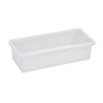 White Chopstick Organizer, 1 Pack, Size: 11.0 x 5.0 x 2.8 inches