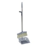 Broom and dustpan set, cleaning tools, long dustpan