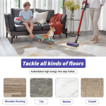 V7、V8、V10、V11、V15 掃除機用の床ブラシ交換パーツ。