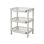 Rak Penyimpanan Dapur Organizer Meja Multifungsi, Cocok untuk Dapur dan Kamar Mandi, Rak Peralatan Dapur yang Dapat Disesuaikan, Desain Logam Tahan Lama