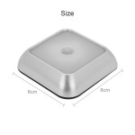 Lampu Sensor Gerak 6 LED, Lampu Malam Nirkabel PIR untuk Tangga, Ditenagai Baterai