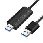 Kabel Berbagi Mouse dan Keyboard Tautan Data Sinkron untuk Duplikasi Komputer