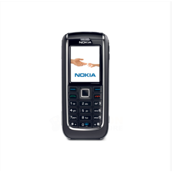 Refurbished Nokia 6151 | Hitam | Ponsel Klasik Tidak Terkunci