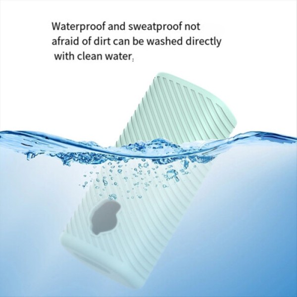 Casing pelindung hitam untuk earphone Dime Skull