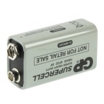 Baterai Tahan Lama 9V 6F22 1604D untuk Kamera, Mainan, dan Perangkat Elektronik