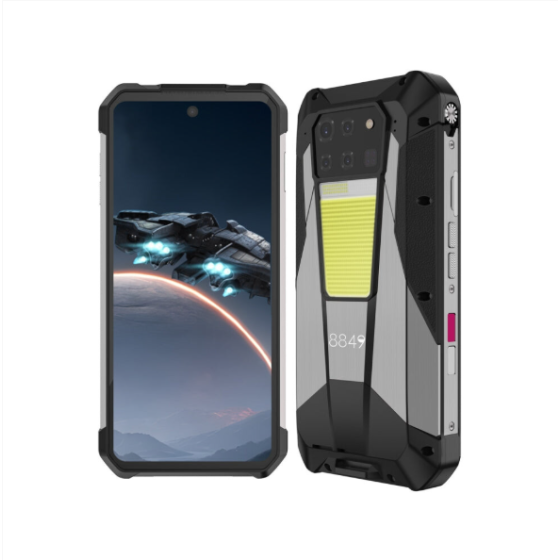 Unihertz Tank 3 Pro 5G | RAM 16GB + Penyimpanan 512GB | Proyektor | Kamera 200MP | Night Vision | Baterai 23,800mAh | Layar 6,79 inci | Android 13 | Dimensity 8200 Octa-Core | Hitam