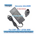 Adaptor Daya Asli CWT 2AAL090R 48V 1.875A 90W Charger Catu Daya