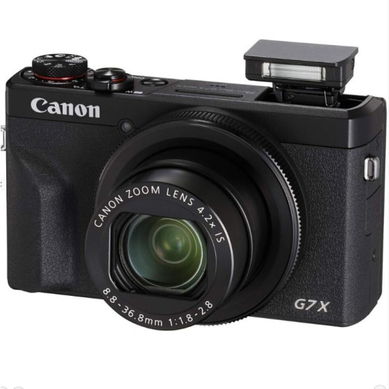 Canon Canon PowerShot G7X Mark III (Hitam)