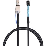 外付けSFF8643からSFF8644 12Gbps SAS3.0 HD36ピンデータ同期転送ケーブル、ハードドライブサーバーおよびPCに適しています