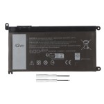 42Wh Polymer Lithium Battery for 13, 15, 5000, 7000 Series Laptops