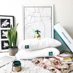 Bantal Penopang Tempat Tidur Sleepgram, Bantal Lembut Hipoalergenik yang Dapat Disesuaikan dengan Sarung Mikrofiber yang Dapat Dilepas, Ukuran Queen, Putih