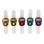 5 Pcs Digital Finger Counter with Light – Portable & Adjustable Design