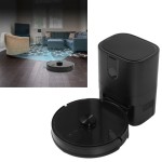 自動ゴミ収集機能付きロボット掃除機（モップ付き）、5200mAh、34.5x34.5x9.8cm