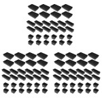 Toolbox organizing tray, black, 32 pieces