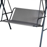 Premium 600D Oxford fabric garden seat cover, secure fit for outdoor swing seats (110 x 55 x 45 cm) 110cm55cm45cm