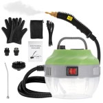 Pembersih Uap 2500W Pembersih Uap Genggam untuk Pembersihan, Pembersih Uap Portabel Genggam untuk Digunakan di Rumah, Steamer Tekanan Tinggi untuk Dapur