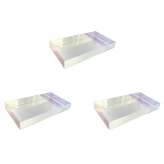 Acrylic transparent water cup tray, tea cup and jewelry storage tray