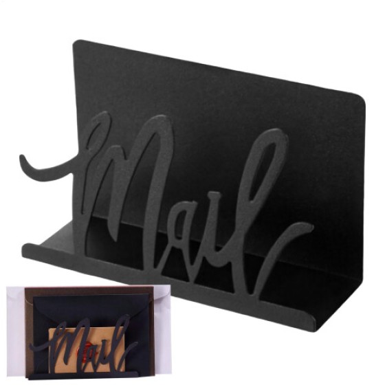 Desktop mail rack, multi-slot mail organizer, home/office file organizer, durable material