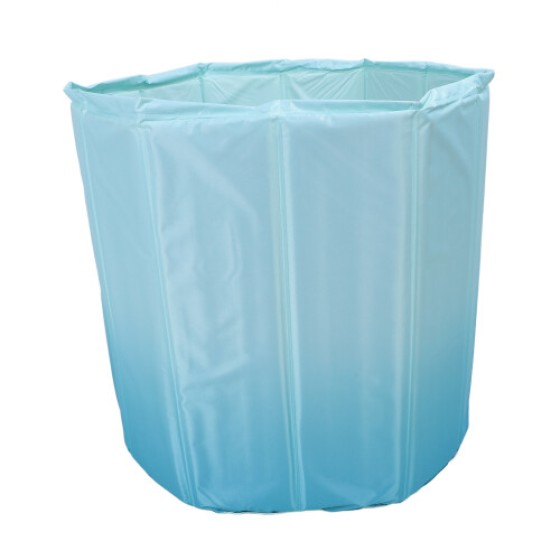 折りたたみ式アイスバス、PVC素材、成人向けの携帯型温冷浸泡浴槽、アスリート用、家庭用 - 80x65 cm / 31.50x25.59インチ