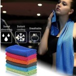6 Buah Handuk Pendingin Mikrofiber, Handuk Olahraga, Handuk Pendingin Air Flip