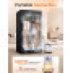 FREEYARE Sauna Box: Sauna Portabel untuk Rumah, Tenda Sauna Uap Pribadi dengan Pemanas Uap 1200W 3L, 15 Tingkat, Kontrol Jarak Jauh, Kursi Lipat, Nyaman